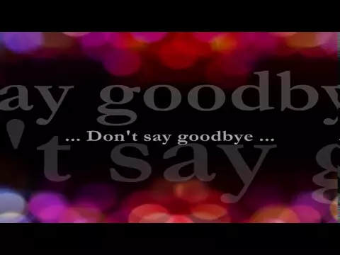 Download MP3 It's Hard To Say Goodbye  || Lyrics ||  Celine Dion & Paul Anka