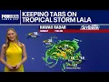 Keeping tabs on Tropical Storm Lala