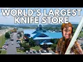 The WORLD S LARGEST Knife Store Smoky Mountain Knife Works Full Tour Sevierville TN