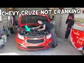 CHEVROLET CRUZE DOES NOT CRANK DOES NOT START WHY CHEVY CRUZE NOT STARTING