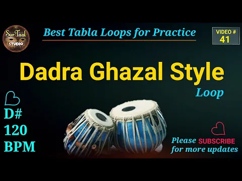 Download MP3 Dadra Taal Ghazal Style Loop 120 BPM