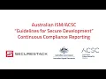 SecureStack SDLC compliance reporting for the Australian