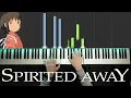 One Summer s Day - Spirited Away Piano Cover Intermediate