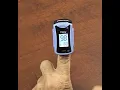 photo of Small Black & Grey Concord Talking Fingertip Pulse Oximeter - Video 5 of 1