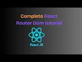 React Router DOM Tutorial Build a Multi-Page React App Step by Step