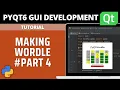 PyQt6 Tutorial - Making Wordle