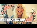 Download Lagu 15 PRETTY \u0026 UNUSUAL FLOWER BABY NAMES | SJ STRUM BABY NAMES