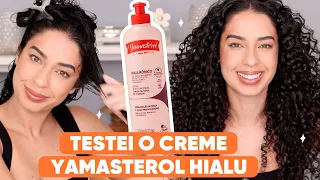 TESTEI O YAMASTEROL HIALURÔNICO NO MEU CABELO CACHEADO - VALE A PENA? | JULIANA LOUISE