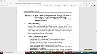 Python program to create Dictionary Access Dictionary elements Update Dictionary Delete Dictionary
