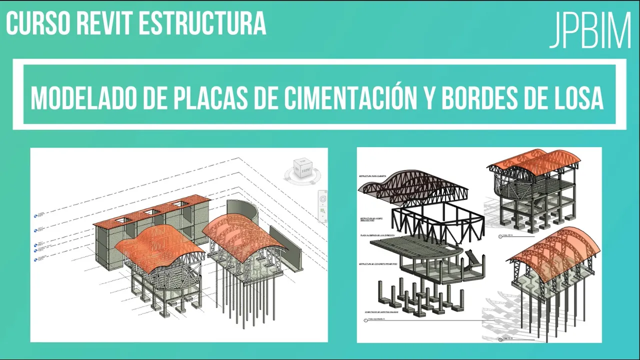 Video 6. Modelado de placas de cimentación (Cimentaciones parte 2) (CURSO REVIT ESTRUCTURA AVANZADO)