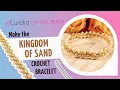 Learn How to Crochet a Zig-Zag Bracelet with Any Beads Kingdom of Sand Bead Crochet Tutorial