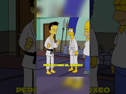 Marge Simpson Entró a un Club de Pelea  #simpsons #lossimpson #thesimpsons