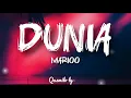 Lagu MARIOO - DUNIA (Lyrics)HQ