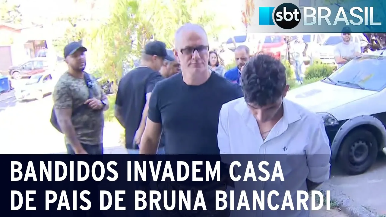 Bandidos invadem mansão da família de Bruna Biancardi | SBT Brasil (07/11/23)