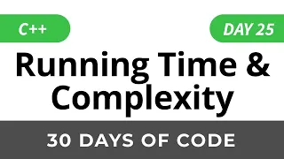 Day 25 Running Time and Complexity - 30 Days of Code HackerRank Solutions