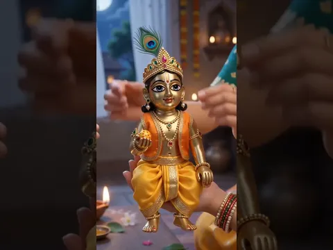 श्री कृष्ण जन्माष्टमी की आप सभी को हार्दिक शुभकामनाएँ। 🙏💙जय श्री कृष्ण! 🦚✨#harekrishna #janmashtami