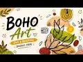 Boho Art Nature Meets Creativity