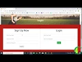 31 - User Signup using AJAX Function Dynamic website development PHP SQL tutorials 2020