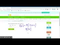 8th Grade IXL Evaluate a nonlinear functions HK6