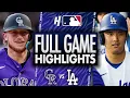 Colorado Rockies vs Los Angeles Dodgers - FULL GAME HIGHLIGHTS July 6 2026 MLB Season
