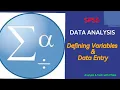 Tutorial 2 CodeBook Coding and Data Entry in SPSS Statistics