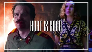 eleven stranger things hopper hurt is good