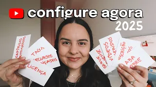 🚨 8 Configurações Que Você Precisa Ativar em 2025 No Seu Canal!