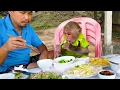 Download Lagu So Cute! Bibi Enjoys a Delicious Meal to End the Camping Trip 🍴🐵
