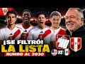 RENOVACION NUEVAS FIGURAS a la SELECCION Nuevos EUROCAUSAS sorpresas para los amistosos