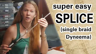 Easy SPLICING: How to do a Brummel Splice around a Shackle [Capable Cruising]
