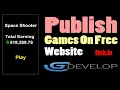 GDevelop - How To Build And Publish Game On Website Itch io Game Development Course
