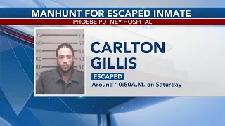 Law enforcement searching for escaped Dougherty Co inmate