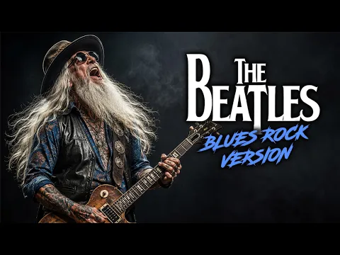 The Beatles Greatest Hits (Soulful Blues Rock Version) | Old School Guitar Blues Mix