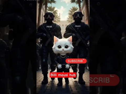 kitten π± saves daddy life by robbery π #ai #cat #cartoon #catshorts #shorts #catvideos #catlover