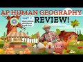 AP Human Geography Unit 5 Review