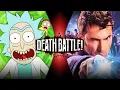 Rick Sanchez VS The Doctor Rick and Morty VS Doctor Who DEATH BATTLE