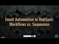 HubSpot Workflows vs Sequences What s the Difference