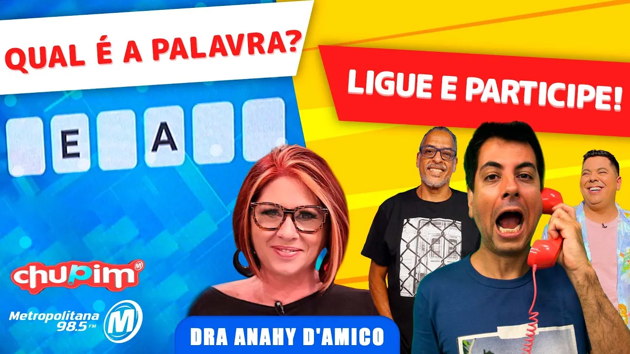 DRA ANAHY D'AMICO - PALAVRA MISTERIOSA!!! - 27/07/2023