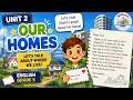 Unit 2 Our homes I English grade 5 I Reading I Global success