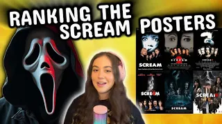 RANKING THE SCREAM MOVIE POSTERS