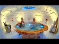 Lagu World's First HOT TUB INSIDE AN IGLOO - Full Build