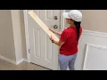 Everyone will be buying Home Depot wood for this GENIUS new door storage idea