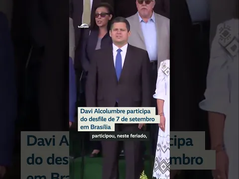 Davi Alcolumbre participa de desfile de 7 setembro ao lado de autoridades - #shorts