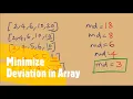 Minimize Deviation in Array LeetCode 1675 Coders Camp