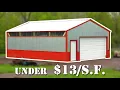 Budget Menards Pole Barn Lessons Learned