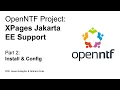 OpenNTF Project XPages Jakarta EE Support Part 2 Installation Config