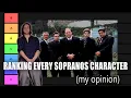 Ranking Every Character from The Sopranos Tier List