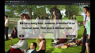 ThatsWhatWhoSaid Quote Generator - Vanilla Javascript CSS HTML