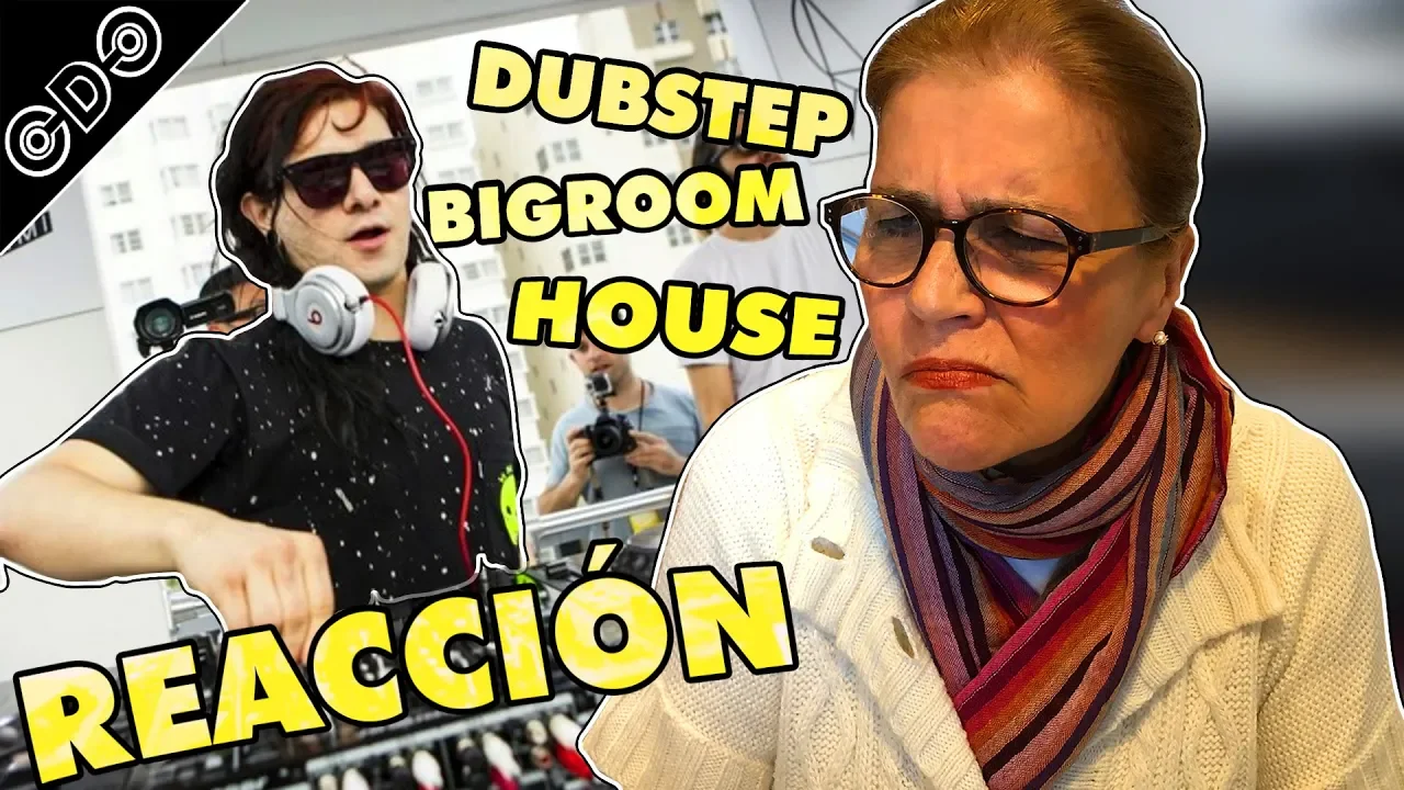 ABUELA REACCIONA AL EDM (Dubstep, Hardstyle, Trap, House y más)