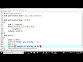 Passing string to function in c